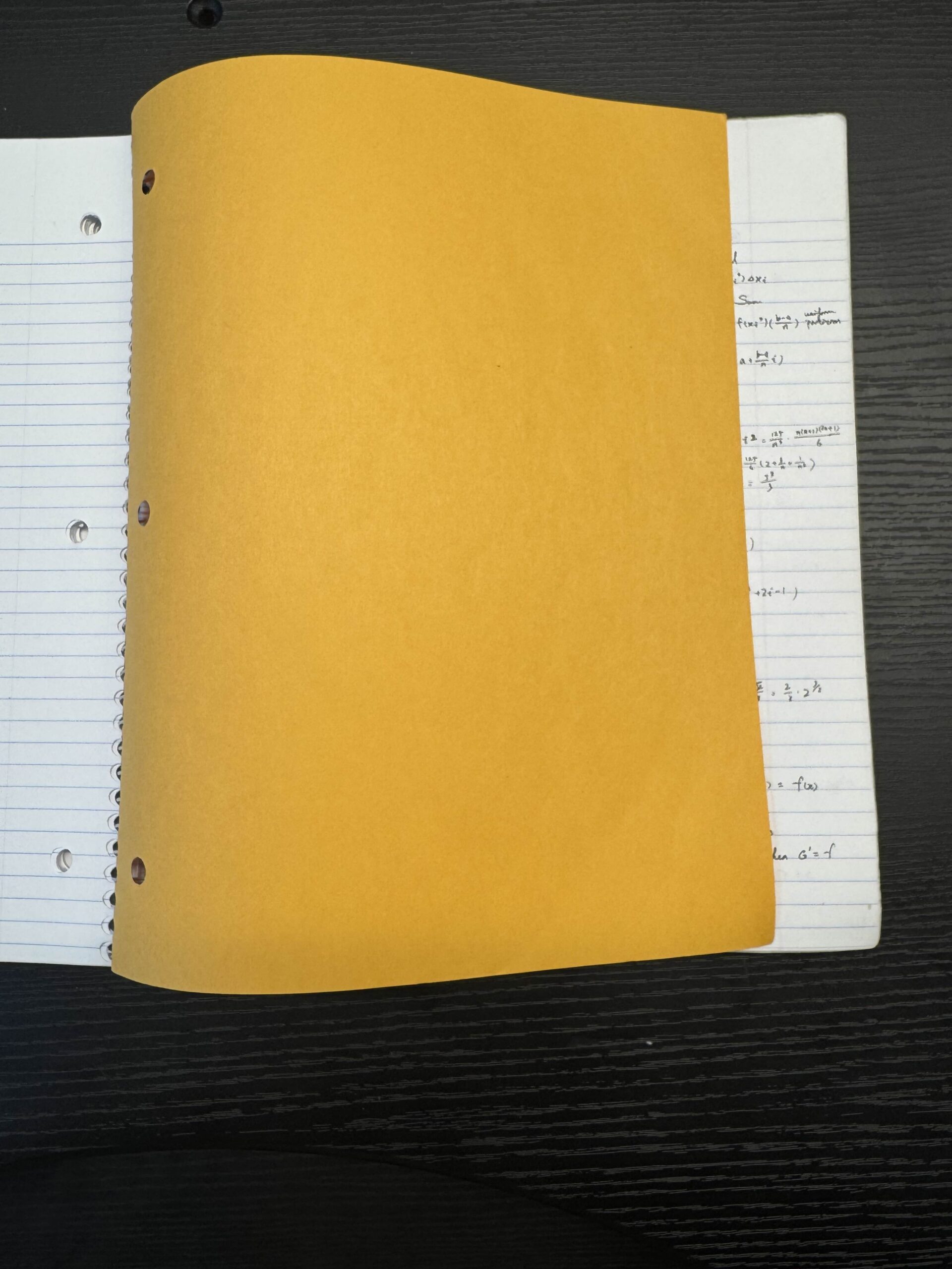 Picture of Separator in notebook