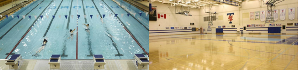 Picture of the facilities in the athletic center
